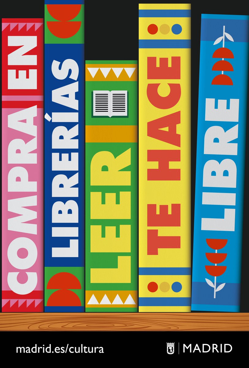 Hoy, 23 de abril, ¡celebramos el Día del Libro! 🌹📚 Recuerda que puedes conseguir cualquier propuesta literaria en las numerosas librerías 📚 que hay en #DistritoCentro. 'Compra en librerías. Leer te hace libre' .