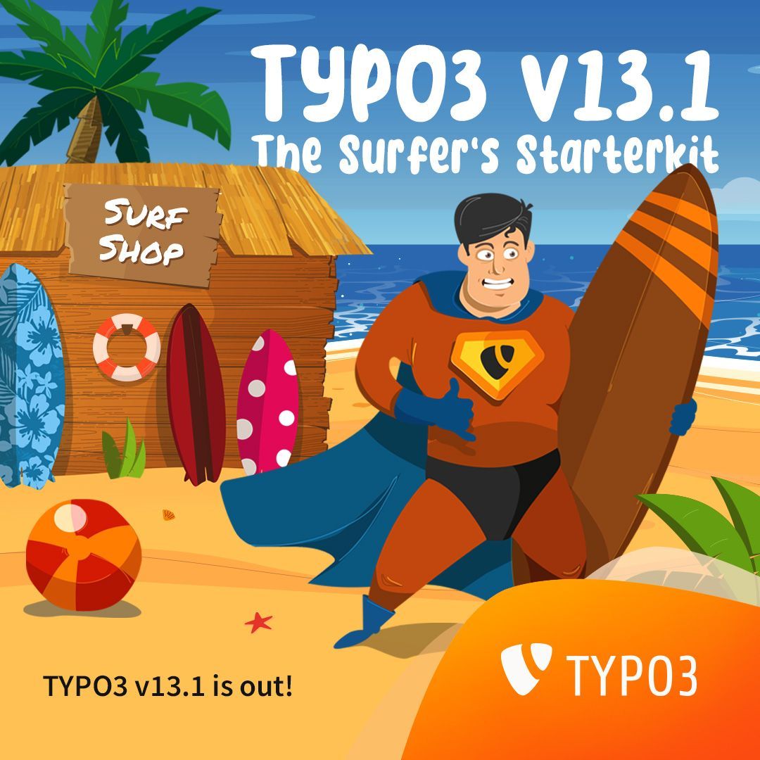 Say hello to #TYPO3 version 13.1! 🌟 
This release is about simplifying site configurations, improving frontend rendering, and adding versatility with new database access features. 💻 
Head to our latest article to learn more about what’s new: typo3.org/article/typo3-…

#CMS