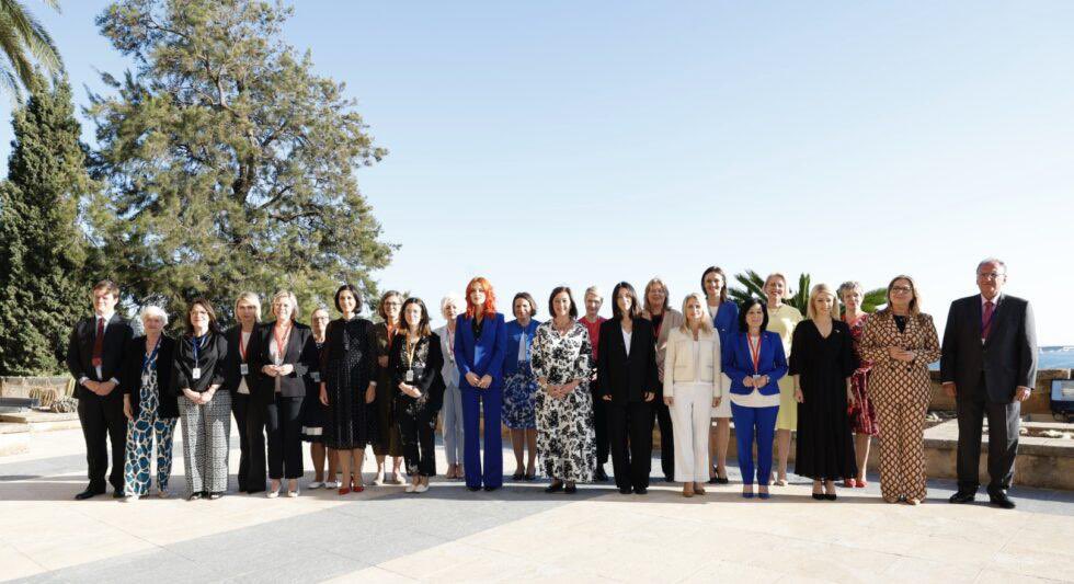 ninotsilosani19's tweet photo. Excellent opportunity to participate in the Conference of Speakers of the EU Parliaments (EUSC) in Spain alongside Maka Bochorishvili. I contributed to discussions at the Women's Forum, sharing our country's vision on women's rights and empowerment #Georgia #EU #candidatestatus https://t.co/rSfGBRwSQJ