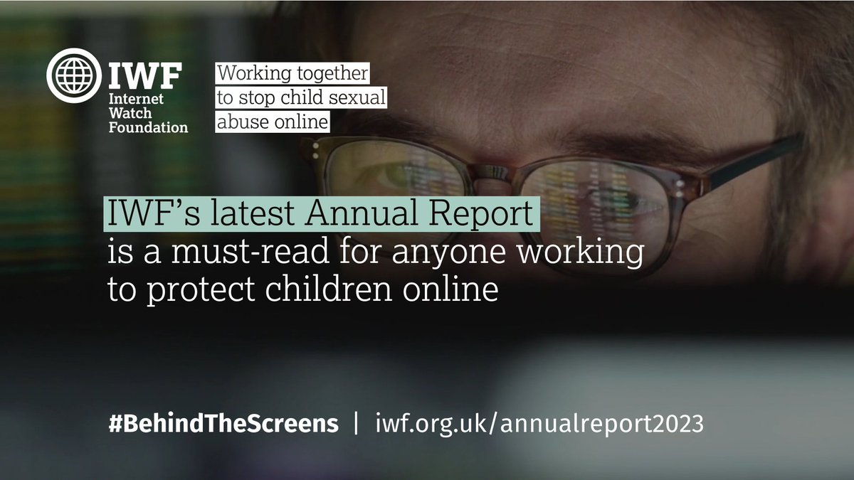 🚀IWF’s #BehindTheScreens Annual Report is out now. The IWF gives more than 2.6bn people from 53 countries a safe place to report online child sexual abuse images and videos. Learn more about the crucial work the IWF does in partnership at iwf.org.uk/annualreport20… @IWFhotline