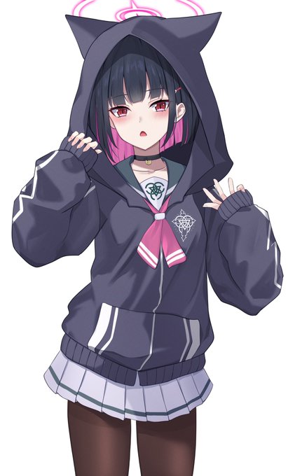 フードかぶっててかわいいねカズサ🐱 