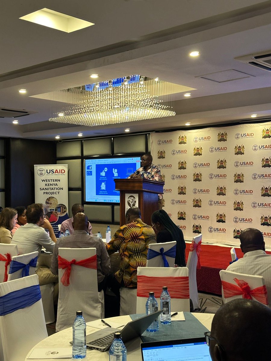 The meeting is on at Kisumu.
Western Kenya regions have a reason to smile as they get first priority to benefit from USAID's sanitation program.
#USAIDWASH