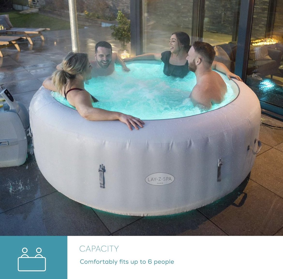Get 48% OFF this Lay Z Spa hot tub 

Check it out here ➡️ amzn.to/3UxIgic

# ad