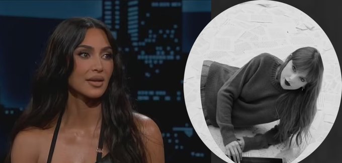 Kim Kardashian Talks Nipple Bras and Madonna Bond on Late Night TV, but Remains Silent on Taylor Swift's Scathing Track