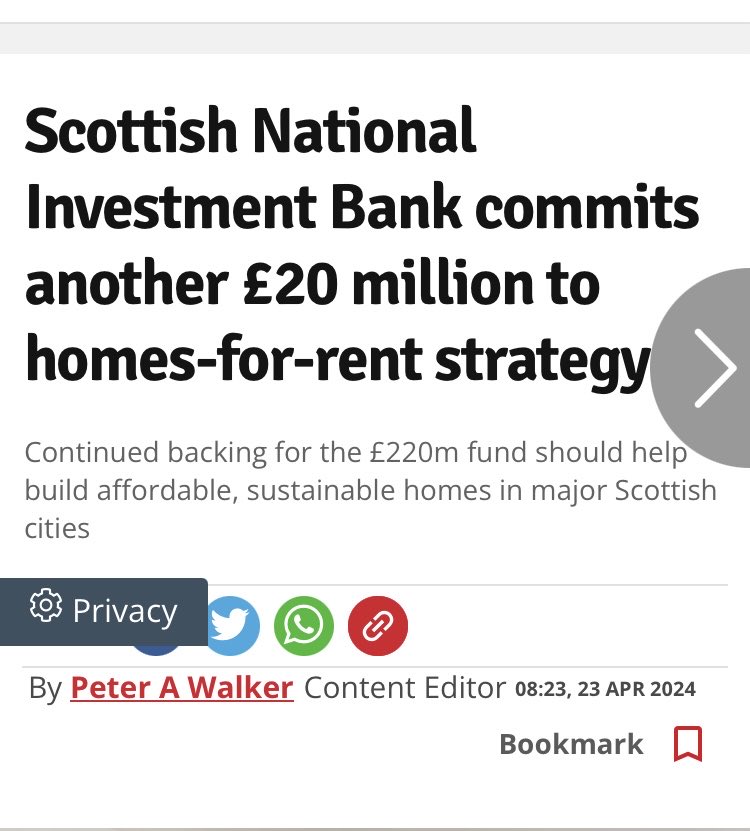 MORE GOOD SCOTTISH NEWS… The SNP is doing what a good Government should do… Investing in its people. Don’t believe Labour and Conservative Lies… Scotland is BOOOOOMING!