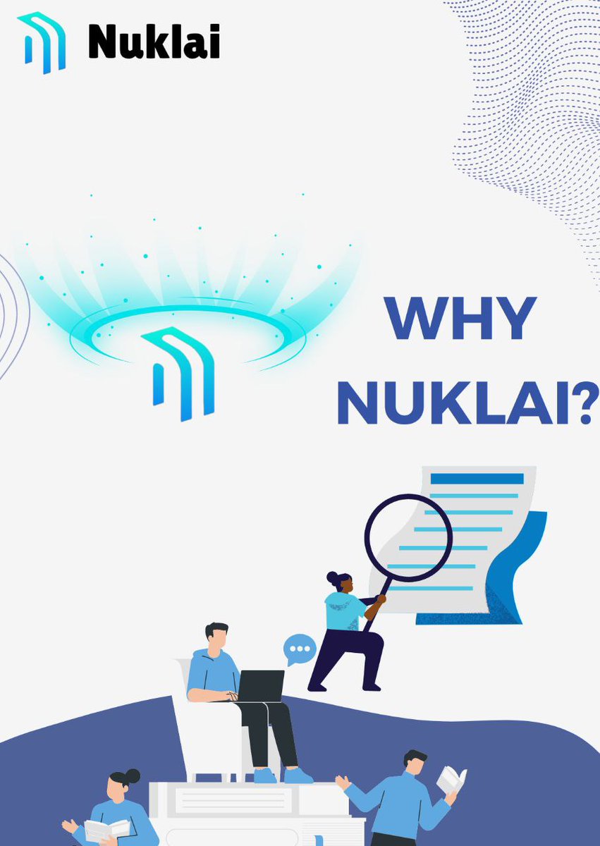 Hey Nuklains!!! 
## Nuklai fam, assemble! 

You know I love talking #Nuklai, but the real question is: Why Nuklai? 
Get ready to drop some knowledge bombs! We'll dive deep into what makes Nuklai the future of data. Stay tuned! 

@NuklaiData @Nuklai_IN  $NAI #ambassadorprograms