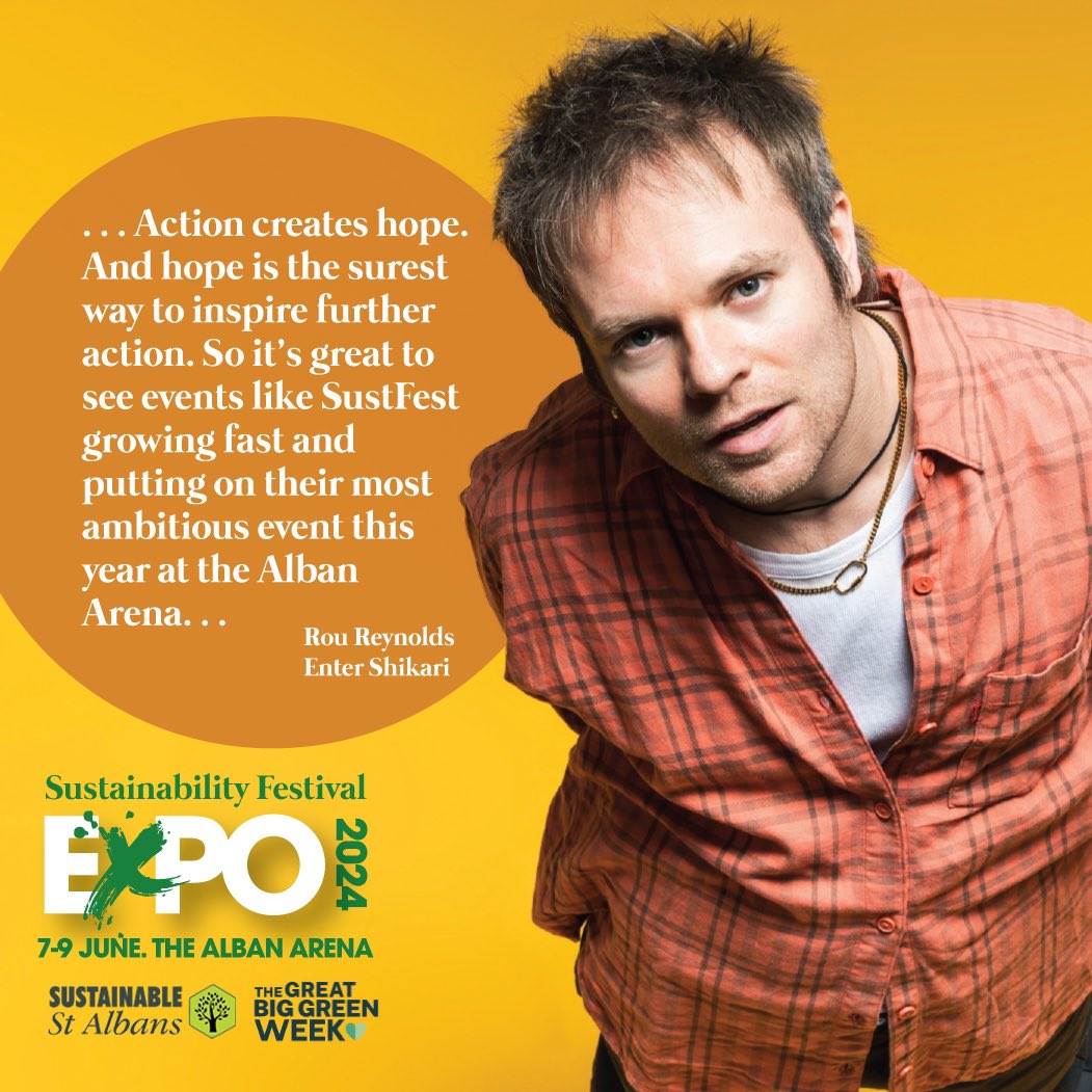 The support we’ve had since announcing plans for the expo has been incredible . . . but things have just ramped up another level 🌍 🎤 @RouReynolds from @ENTERSHIKARI was kind enough to write an article for our event magazine which will be available next month. 📷: Paul Harries