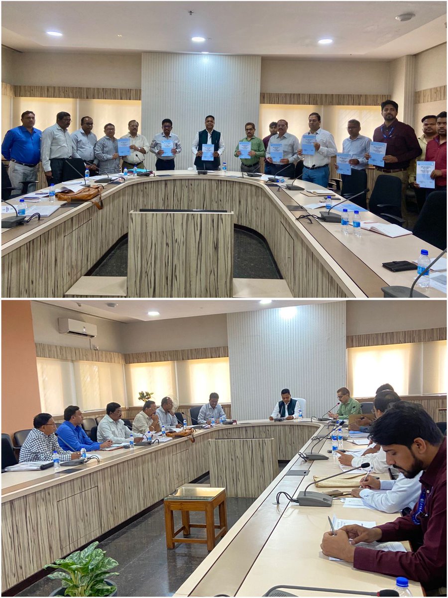 1st SLC meeting for Dynamic Ground Water Resources Assessment -2024 of Chhattisgarh state was conducted under the Chairmanship of Shri Rajesh Sukumar Toppo, Special Secretary, WR Dept., Govt. Of Chhattisgarh. @DoWRRDGR_MoJS