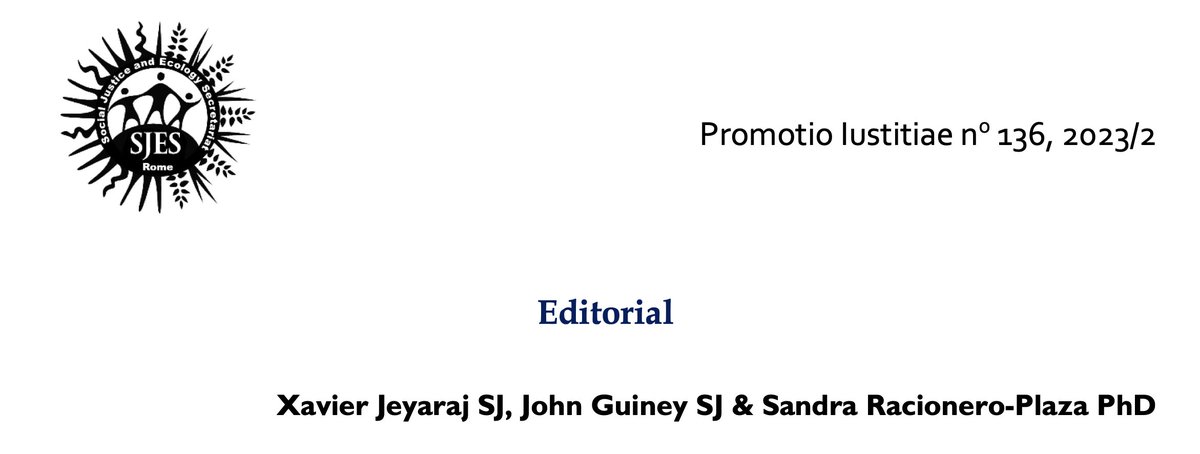 “Safeguarding children and adults is about transforming human relationships (...) so that social interactions become the best shield to prevent abuses” (Jeyaraj, Guiney & Racionero-Plaza 2023). More on PCCP's approach here (pp.7-10) sjesjesuits.global/media/2023/12/… sjesjesuits.global/safeguarding/a…