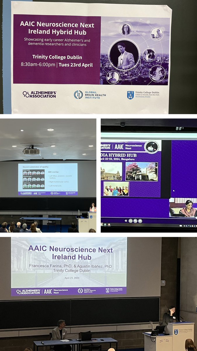 DRNI are delighted to attend the #AAICNeuro #NeuroscienceNext Ireland Hub, taking place at @tcddublin! Thanks to all the organisers for putting together such a great mix of in-person and online presentations, ECR lightning presentations and workshops! @FrancescaRoFa