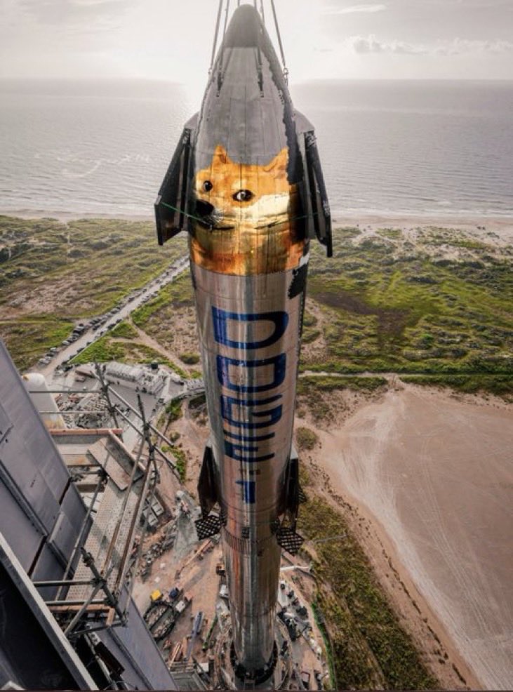 We all waiting for the Doge-1 mission to the moon ⁦<a href="/elonmusk/">Elon Musk</a>⁩  When ?
#Doge-1 #Doge
