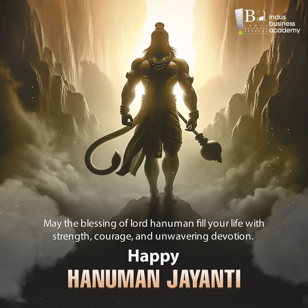 Celebrating the Birth of the Mighty Vanara, Hanuman Ji. May His Courage, Devotion, and Strength Inspire Us All. Wishing You a Happy Hanuman Jayanti!

#ibabangalore #iba #banglore #pgdm #management #hanumanjayanti 
#managementskills #pgdmstudents #youngminds #funlearning