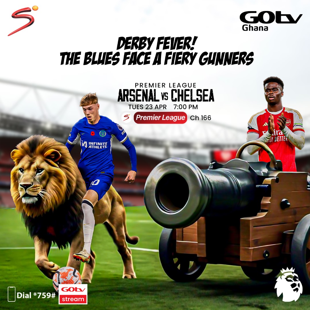 The Blues, led by Cole Palmer❄, will be looking for a win against the Gunners, who will be looking at their talisman Saka🌶 for inspiration. What is your prediction? Stay connected by visiting mygotv.onelink.me/JpWQ/epl3