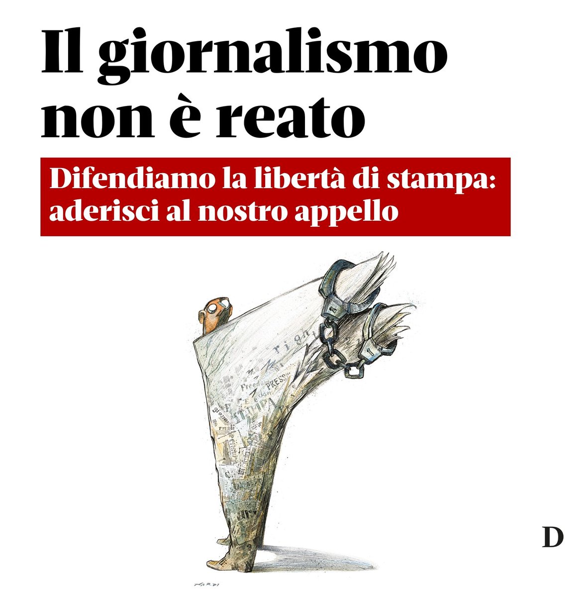 Tre giornalisti di Domani rischiano fino a 9 anni di carcere. L'Ue rafforza la protezione delle fonti, mentre in Italia il giornalismo d’inchiesta diventa reato. Condividi il nostro appello #MediaFreedom #DomaniFreeJournalism editorialedomani.it/politica/itali…