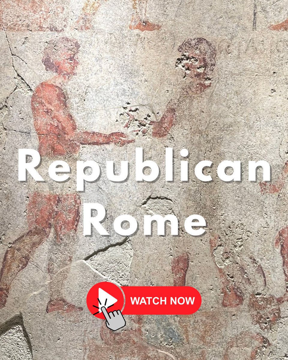 Step back in time as we unravel the Republic of Rome's history (509-146 BC) and uncover its lasting architectural marvels and art. Dive into our latest video to explore Rome's ancient wonders! Watch now: youtube.com/watch?v=8YEocX…