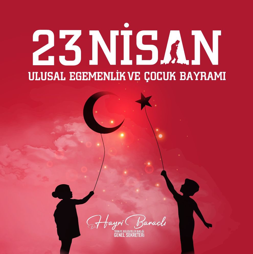 Türkiye Büyük Millet Meclisi'nin kuruluşunun 104. yıl dönümünde Gazi Mustafa Kemal Atatürk'ü, Şehit ve Gazilerimizi Rahmetle anıyor; tüm çocuklarımızın #23Nisan Ulusal Egemenlik ve Çocuk Bayramı'nı kutluyorum.