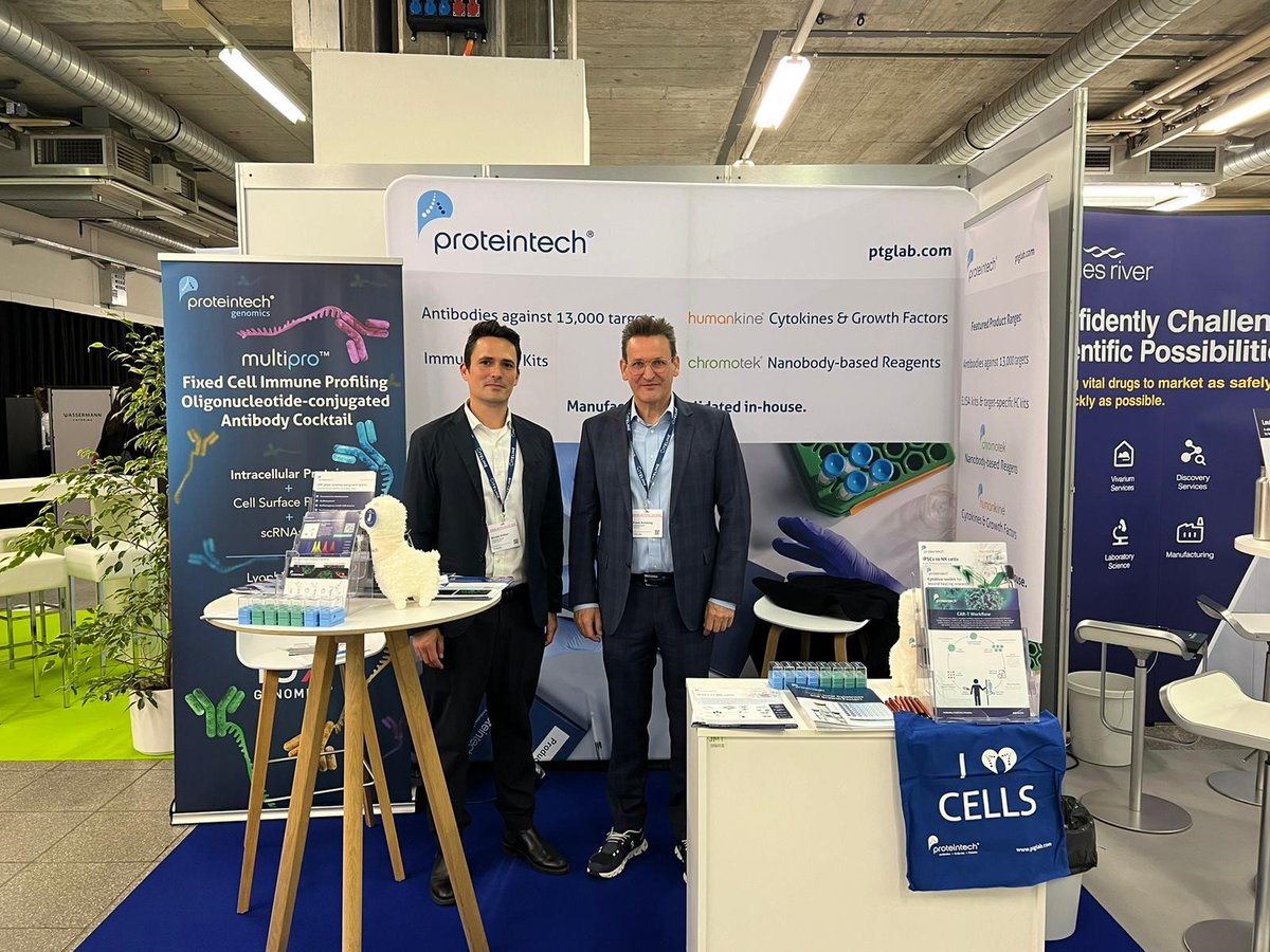It's the final day of Swiss Biotech 2024 in Basel. Meet the team at booth 90 to learn about our antibodies, immunoassays, GMP cytokines and growth factors for your research. We've also got our Benchtop Coolers on offer so don't miss out! #SwissBiotechDay