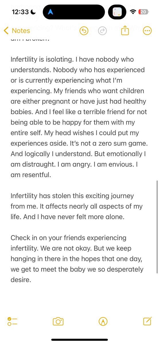 TW: pregnancy loss

It’s national infertility week. And I’m having my 8th miscarriage.

If you’ve wondered why I’ve been so quiet, here is your answer.

This is my journey. I hope I can make at least one person feel less alone.