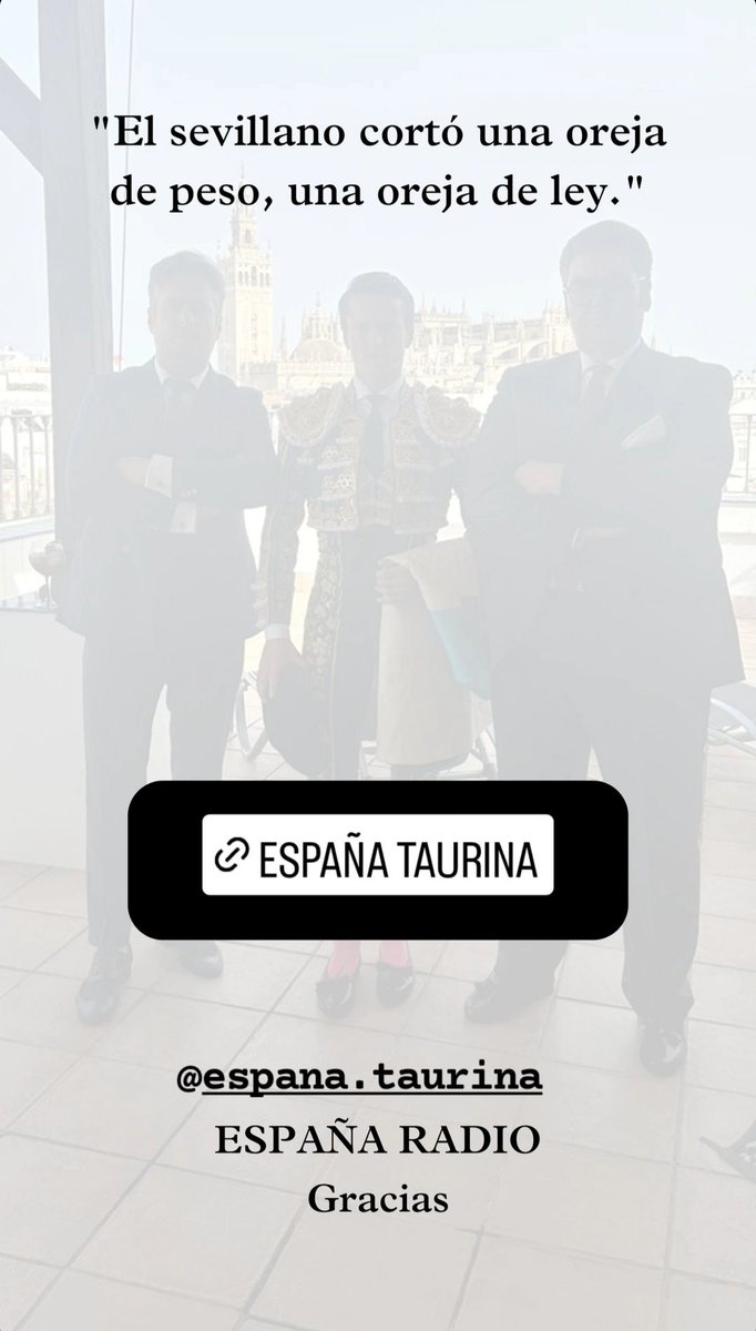 @españataurina gracias