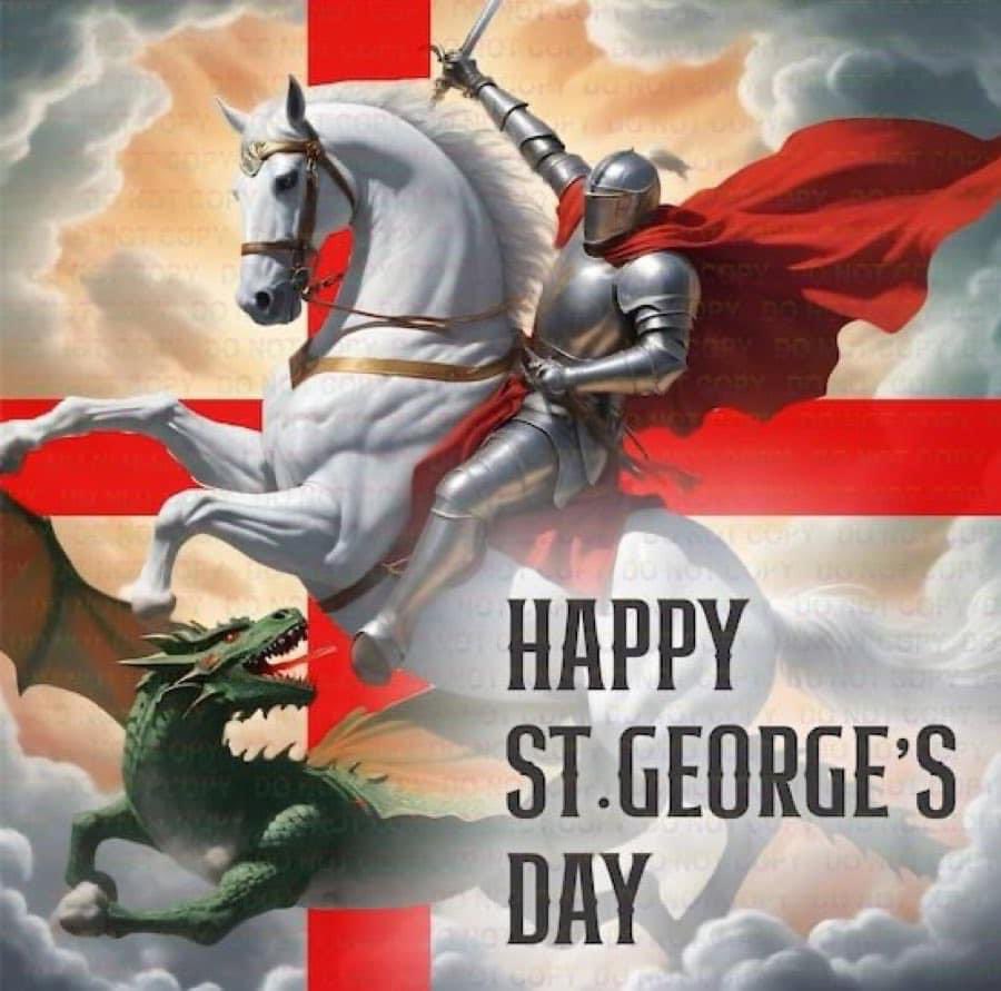 Happy St George’s Day everyone :-)