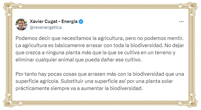 Empiezo a pensar que los agricultores tendríamos que poder decidir el destino final de a quién vender nuestra comida y a quién no.