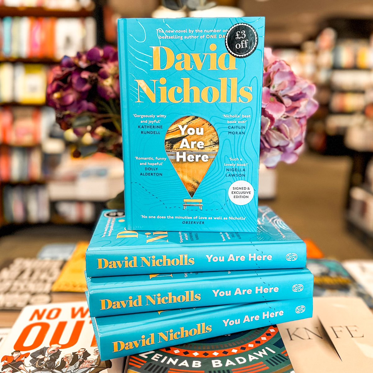 You Are Here! 📍🧭🥾

The brand new novel by David Nicholls, author of One Day, is here!

#waterstonesnorthallerton #northallerton #lovenorthallerton #youarehere #davidnicholls #oneday #coasttocoast #yorkshire