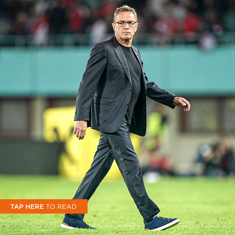 CoachesVoice's tweet photo. In Ralf Rangnick's long read, the now Austria manager talks about being inspired by Dynamo Kiev's Valeriy Lobanovskyi, being excited by the transition game, and developing quicker minds rather than quicker feet... 🇦🇹🇩🇪📜
