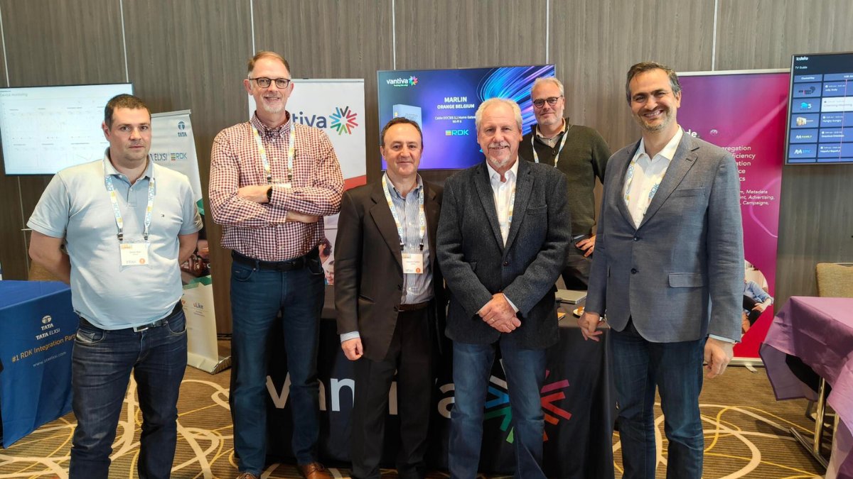 Our team is thrilled to be live at the #RDKTechSummit!

Vantiva demonstrates its dedication to the RDK community by presenting RDK-based solutions across all types of networks and devices : 5G FWA, Fiber, DOCSIS Cable, and Set-Top-Boxes !

#RDK #Vantiva #RDKV #opensource