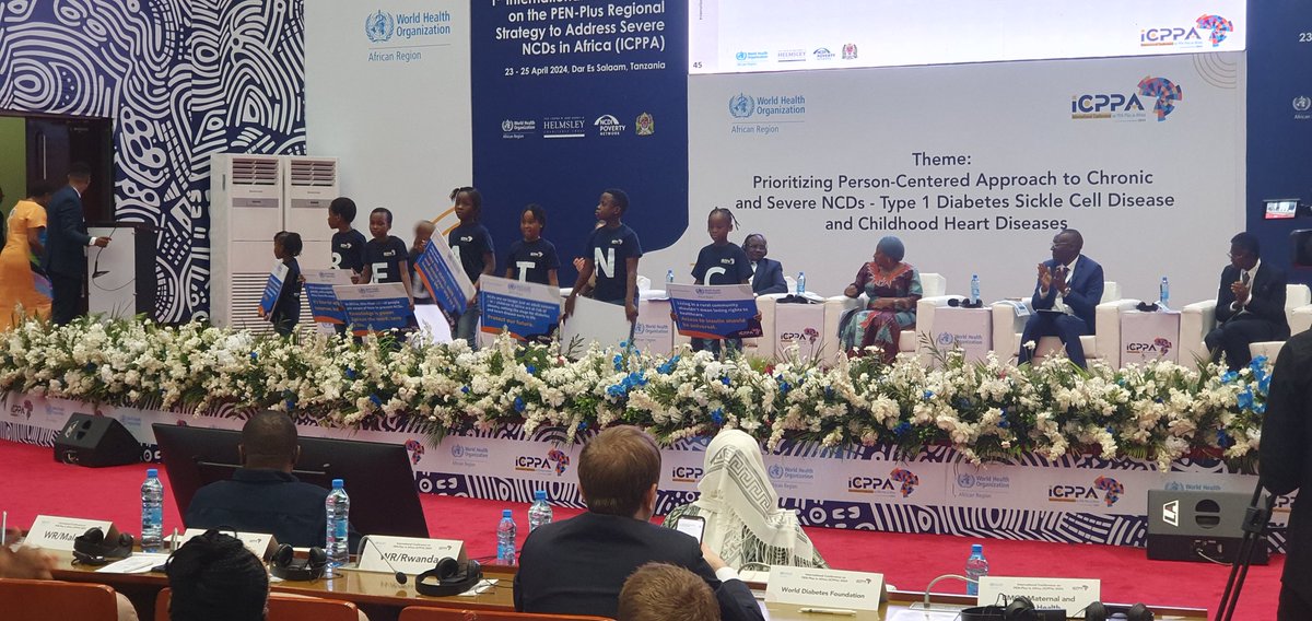 The PEN-PLUS strategy should help #Africa better intensify surveillance of NCDs says Gabon health minister Prof Adrien Mougougo @NCDIpoverty @WHOAFRO @AfricaCDC