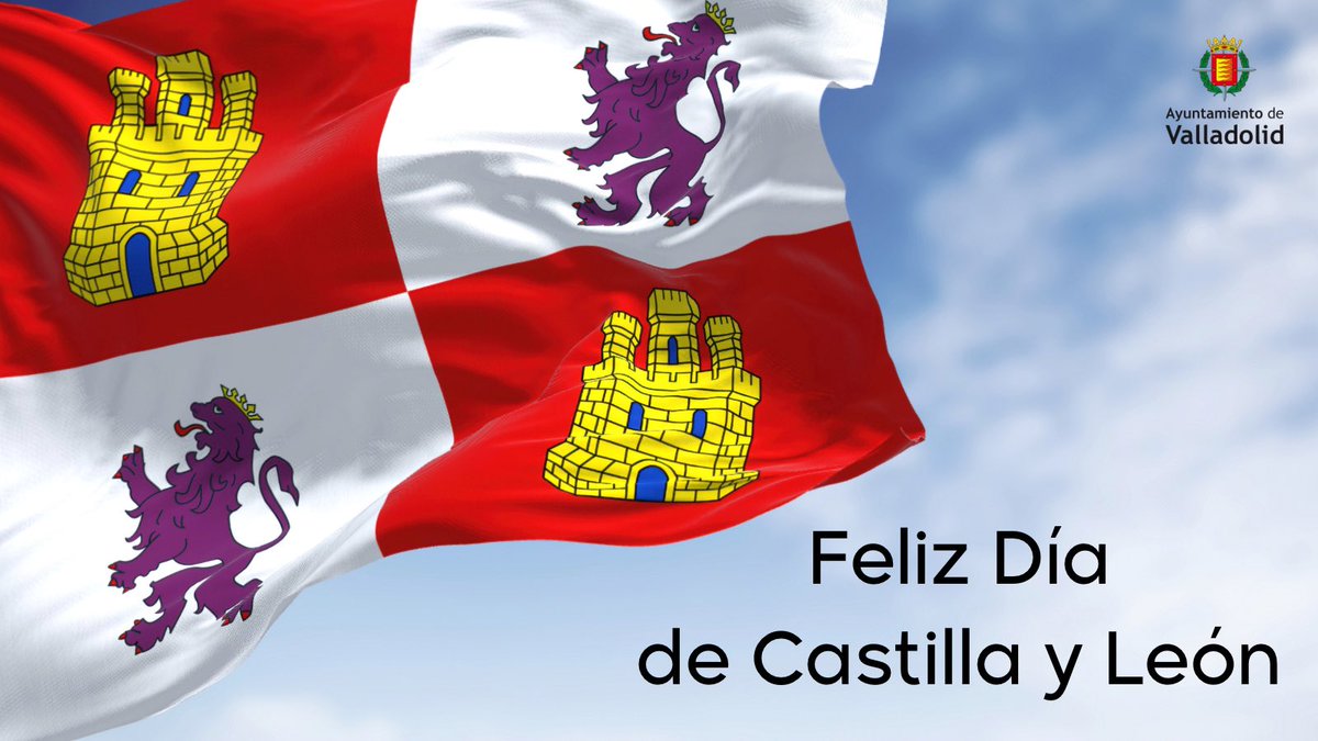 ¡ Feliz día para todos los castellanoleoneses !
#23DeAbril #DiaDeLaComunidad