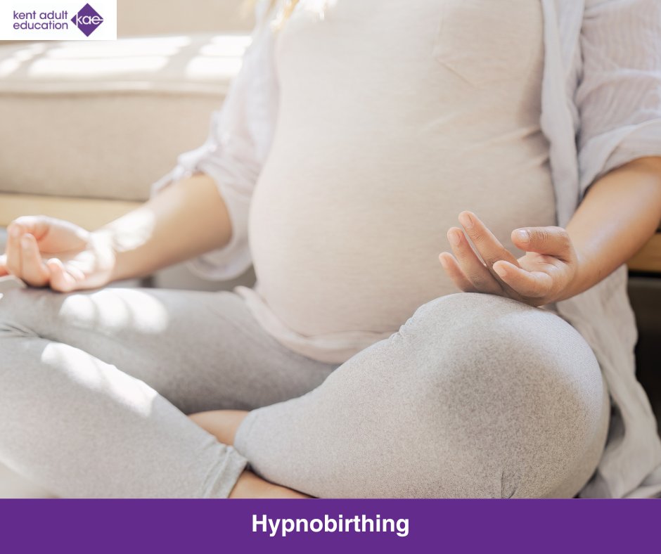 Explore our new Hypnobirthing course in Maidstone, aimed to explore self-hypnosis, mindfulness and relaxation to support pregnancy and prepare for the day of the birth. Find out more: ow.ly/onqF50Rg8B5 #Kent #AdultEd #AdultEducation #Hypnobirthing