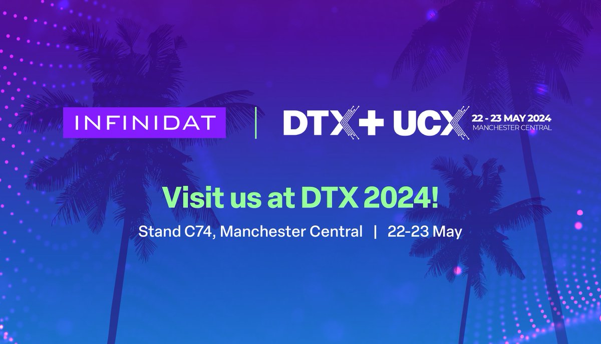 Life’s a beach with Infinidat! Join us at Stand C74 at @DTX360 Manchester and don’t miss Field CTO @KarivGuy on May 22nd at 3:10 p.m. on the Data & AI Stage to find out what makes Infinidat the ultimate in cyber storage resilience!  okt.to/ExH2C5