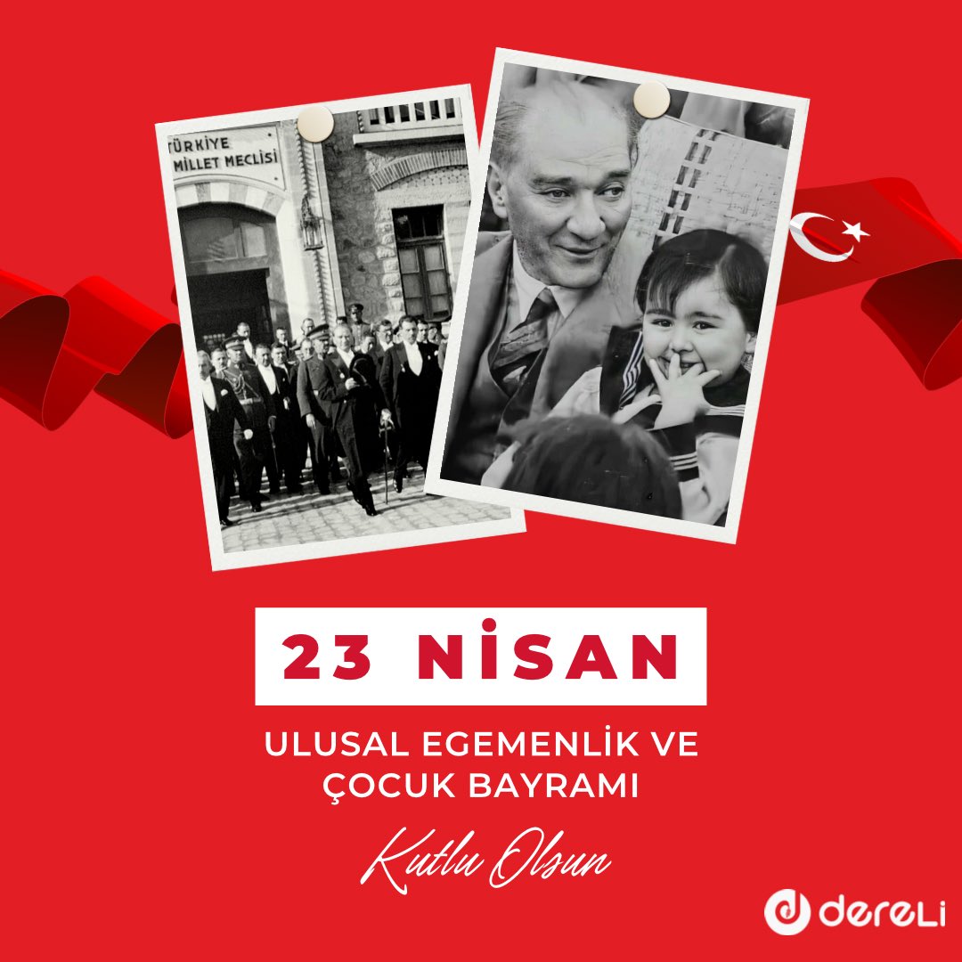 derelitarimm's tweet photo. 23 Nisan Ulusal Egemenlik ve Çocuk Bayramımız kutlu olsun.

#23Nisan https://t.co/4TuyHFcntm