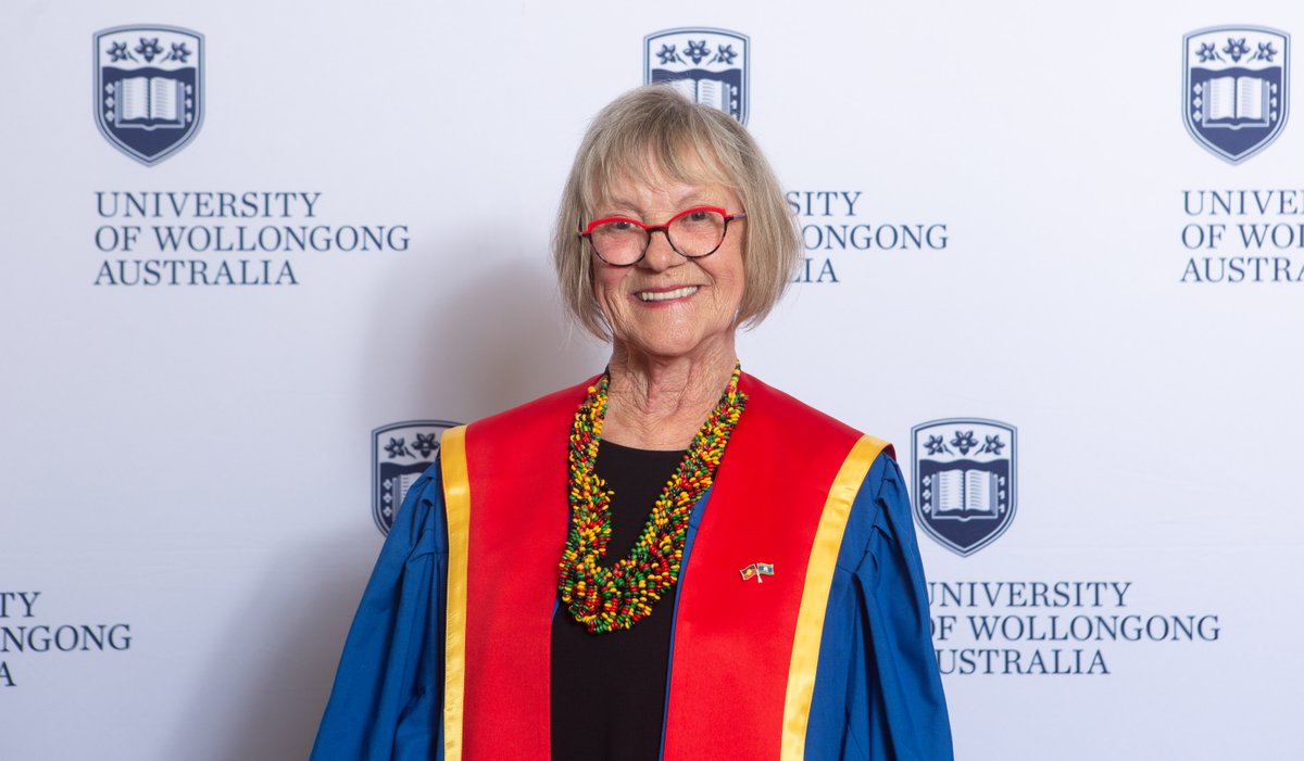 For nearly three decades, Kay Kent has been instrumental in providing an exceptional experience for students at #UOW. Last week, she was recognised with a University Fellowship. 🎉👉 bit.ly/3w8LrDj #UOWGrad2024