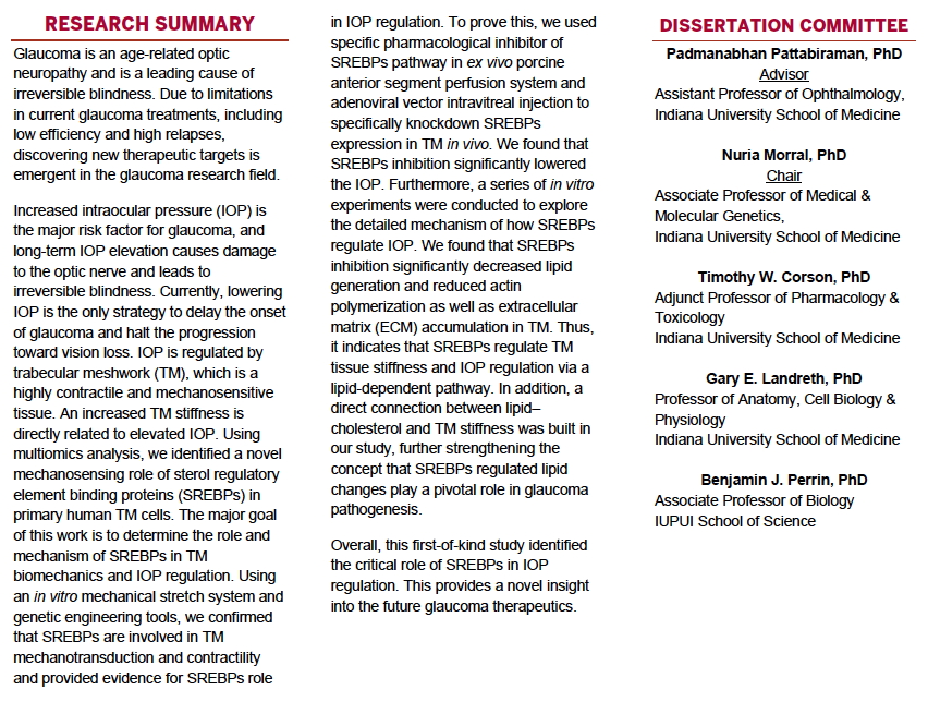 Big day for the lab. Grad student Ting Wang <a href="/WTingWT/">Ting Wang</a> will be defending her thesis. Highly productive and smart PhD will be minted this day. Can't wait for her to impress the committee and the audience. Huge shout out to <a href="/LabBhattacharya/">The Bhattacharya Lab@BascomPalmerEye</a> <a href="/tritocool/">Tim Osborne 🇺🇸❤️🇺🇦🫘 @timtocool.bsky.social</a> @Underhill_UIUC &amp; Jing Liu.
