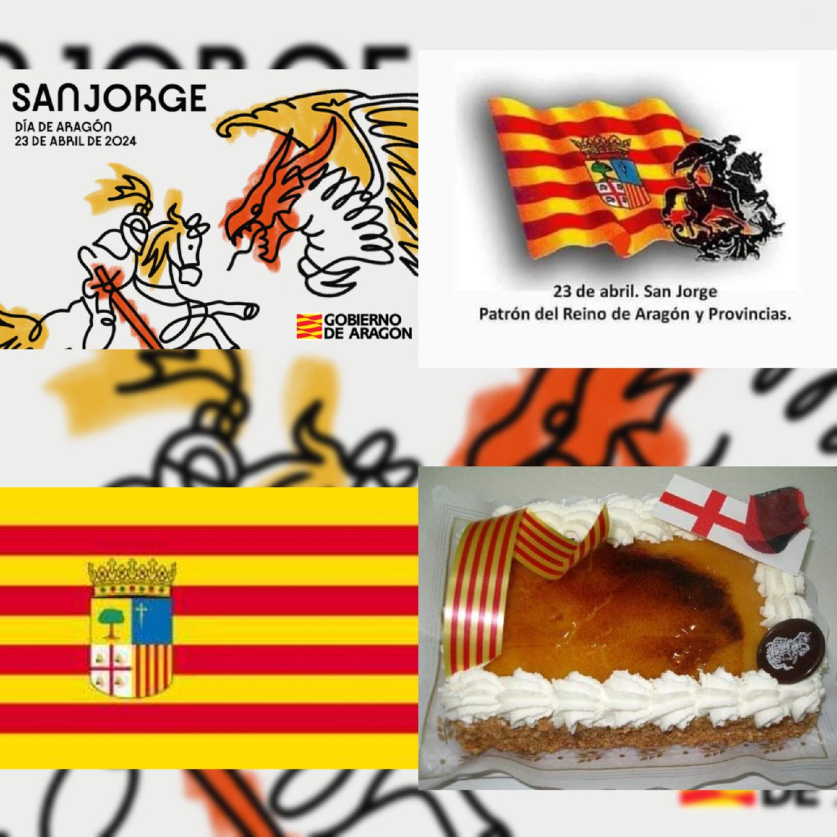 GASTRONOMÍA EN ZARAGOZA: Feliz día de Aragón, San Jorge gastronomiazgz.blogspot.com/2024/04/feliz-…
#DíadeAragón 
#DíadeSanJorge 
#DíadelLibro
#gastroturismozgz12
#GASTRONOMÍAENZARAGOZA