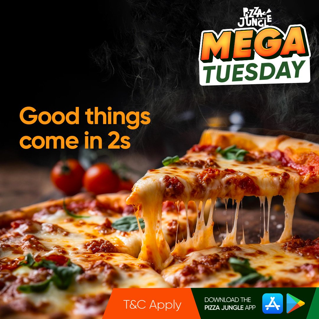 Medium in size and in a box

#Pizzajungle #pizza #Megatuesday