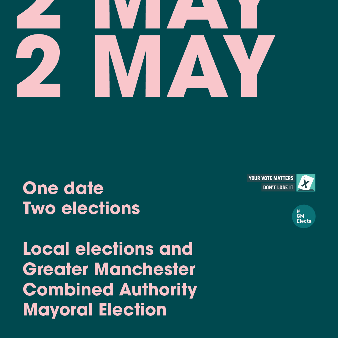 Did you know? 📢 You need photo ID to vote at a polling station in local and GMCA Mayoral elections on 2 May. Find out what ID is accepted and apply for free voter ID if you need to on the Electoral Commission's website. #LocalElection #GMElects
