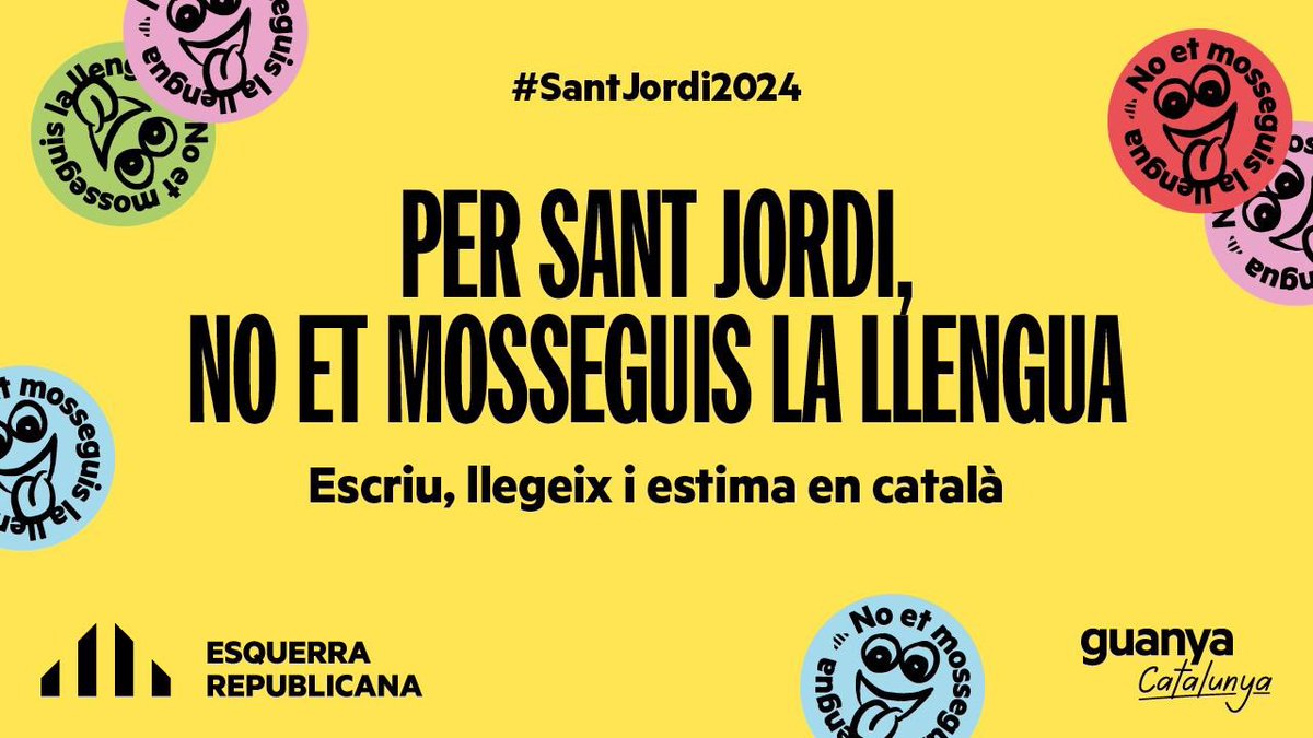 amadeubt's tweet photo. Que passeu molt bon Sant Jordi! Una diada plena de cultura i tradició! En català, sempre!!! 🌹📚🌹📚
#SantJordi2024 #rosesillibres #catalunya #cultura
@ERCSelva @erc_fedgirona https://t.co/bd6NW8Ubrh