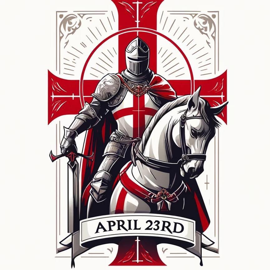 Happy St Georges Day Everyone! Lets make it count 🏴󠁧󠁢󠁥󠁮󠁧󠁿 #StGeorgesDay #StGeorgesDay 🏴󠁧󠁢󠁥󠁮󠁧󠁿