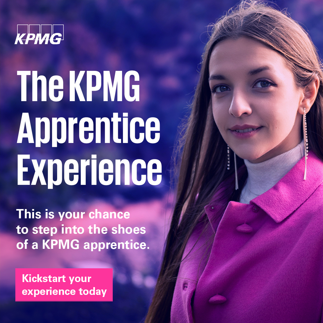 The KPMG Apprentice Experience is a great way to begin to inspire you to reach your full potential with an apprenticeship. Apprentices can earn a competitive salary between £23,000 - £25,000 while you learn and grow.

kpmgapprenticeexperience.co.uk 

#EarnWhileYouLearn #Apprenticeships