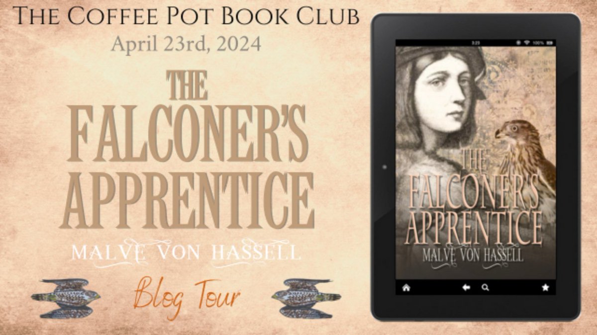 coloursofunison's tweet photo. I'm delighted to welcome Malve von Hassel and her new book, The Falconer's Apprentice, to the blog #HistoricalFiction #HolyRomanEmpire #FrederickII #CasteldelMonte #falconry #MedievalMedicine #BlogTour #TheCoffeePotBookClub
@MvonHassell @cathiedunn
https://t.co/uZT6QZt09U https://t.co/YWGjrxrGaO