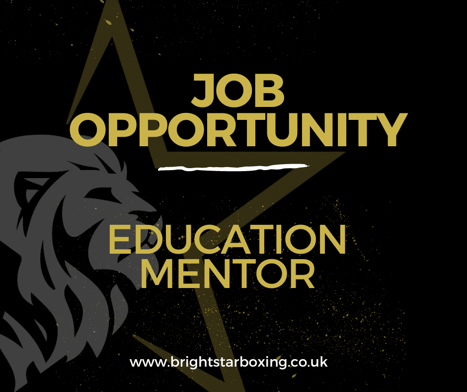 Job Alert! We are looking for an Education Mentor to join us. ⭐ Positive attitude? ⭐ Passionate about mentorship? ⭐ Worked in education & the community? ⭐ Experience in sport coaching? If yes to the above, get in touch! Full description below👇 brightstarboxing.co.uk/job-opportunit…