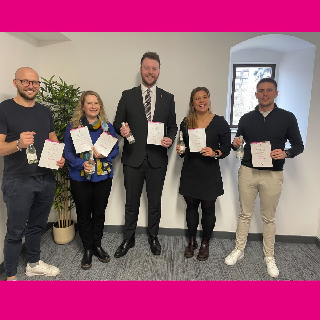 A bit of fun at our monthly all hands this week as Christopher, Joanna, Rory, Bethany &amp; Robbie collected our inaugural spark awards. One of them won it for sporting prowess, but can you guess who?