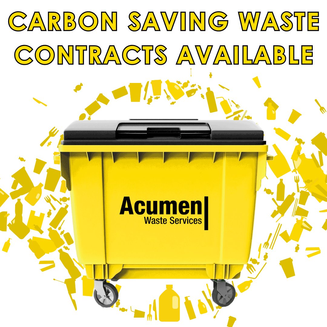 Our trade waste contracts are designed to help make recycling effortless, significantly reducing your carbon emissions. 

Claim your FREE Waste Audit to start your sustainability journey today!
 
🌐 acumenwaste.co.uk | ☎️ 01977 529 586 | 📧 info@acumenwaste.com