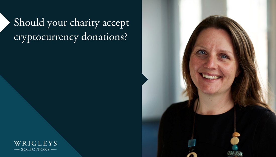 Crypto-philanthropy is on the rise however it can be difficult to assess whether it’s the right thing for your #charity. Our partner Laura Moss considers five questions #charities should ask before getting started. 🔗 bit.ly/3JYXxzP #cryptocurrency #cryptophilanthropy