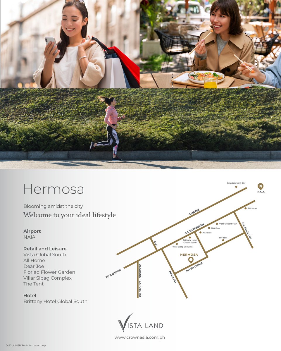 CrownAsiaProp's tweet photo. Strategically positioned amidst the blooming city of Las Piñas. A home that is thoughtfully planned out to seamlessly fit your lifestyle.

Experience a gateway to convenience at Hermosa

https://t.co/OYHkVNRpno
#CrownAsiabyVistaLand https://t.co/EFjtyG6ky5