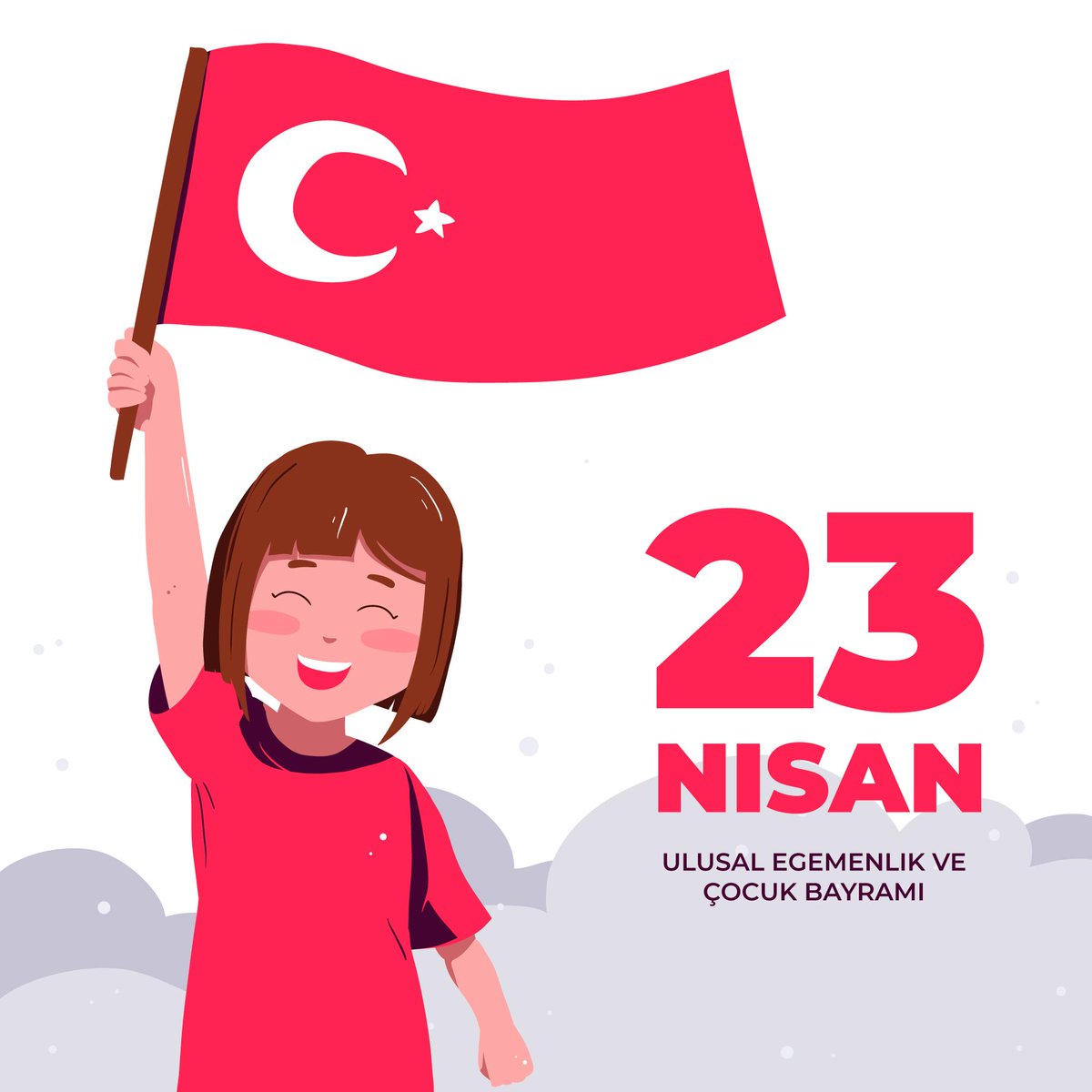 🎉 Bugün 23 Nisan Ulusal Egemenlik ve Çocuk Bayramı! 🇹🇷 Atatürk'ün çocuklara armağanı, demokrasimizin simgesi bu özel günü, coşkuyla ve umutla kutluyoruz. Çocuklarımızın gözlerindeki ışık, geleceğimizin en parlak yıldızı! #23Nisan #UlusalEgemenlikveÇocukBayramı 🌟✨