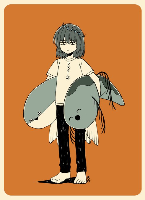 「魚 白いシャツ」のTwitter画像/イラスト(新着)