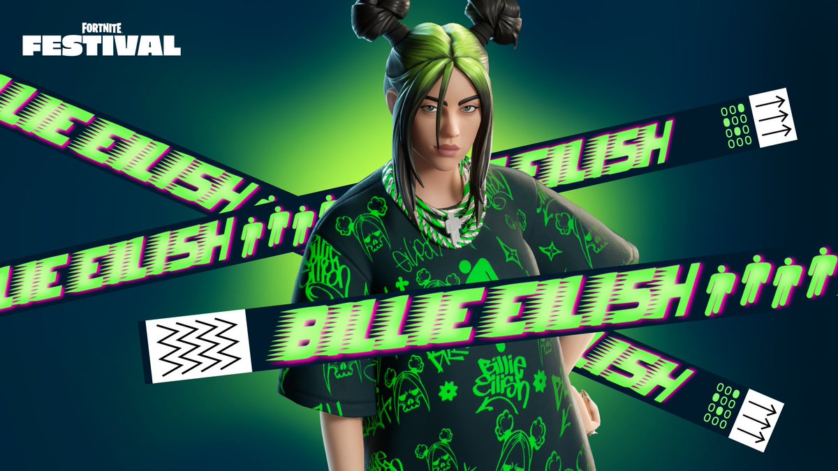 FORTNITE x BILLIE EILISH PASS & SKINS 🔥‼️